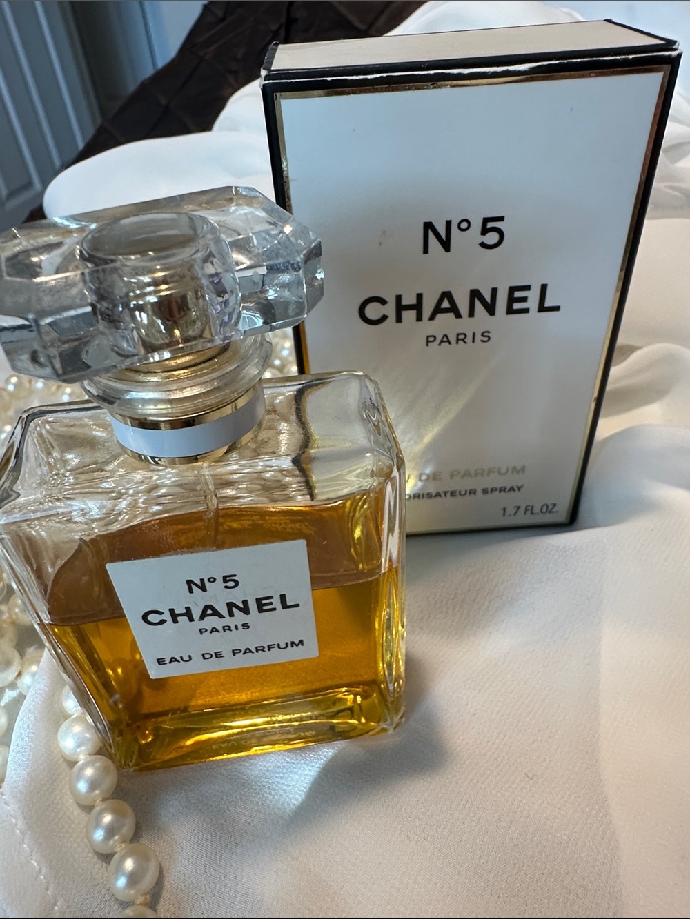 CHANEL N°5 Eau de Parfum — Amber Gold Bottle